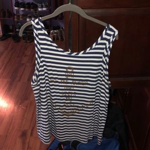 Charming Charlie’s nautical tank top